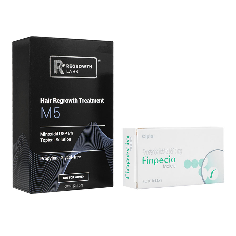 M5(リグロースラボ)60ml1本+フィンペシア30錠1箱[ヤマト便] 1セット