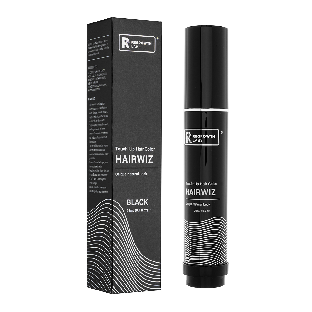 (リグロースラボ)ヘアウィズ・タッチアップヘアカラー(ブラック)20ml 1本