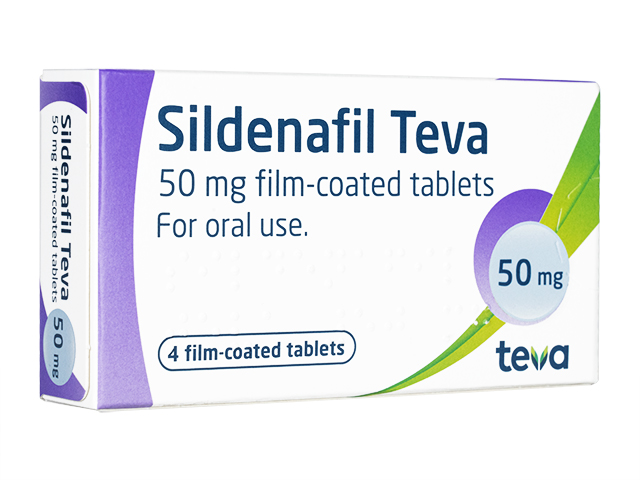 (TEVA)シルデナフィル50mg4錠 6箱