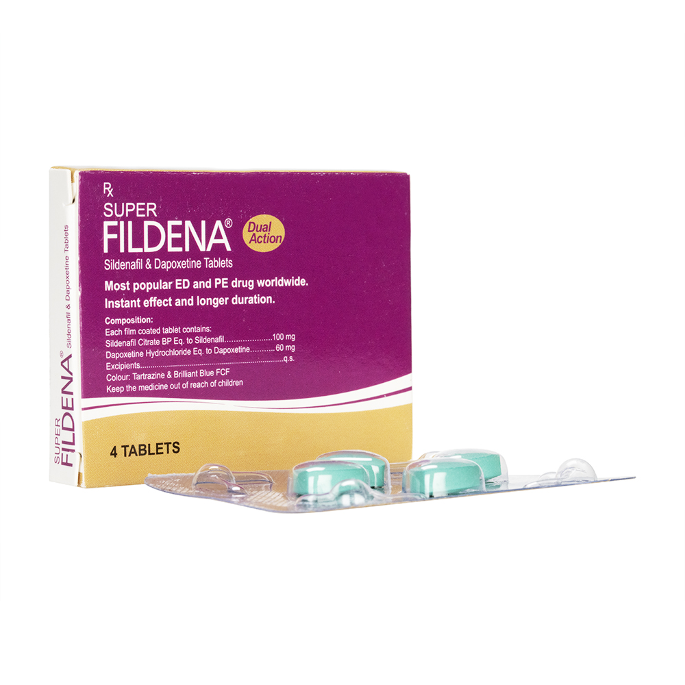 スーパーフィルデナ[100mg+60mg]4錠 6箱