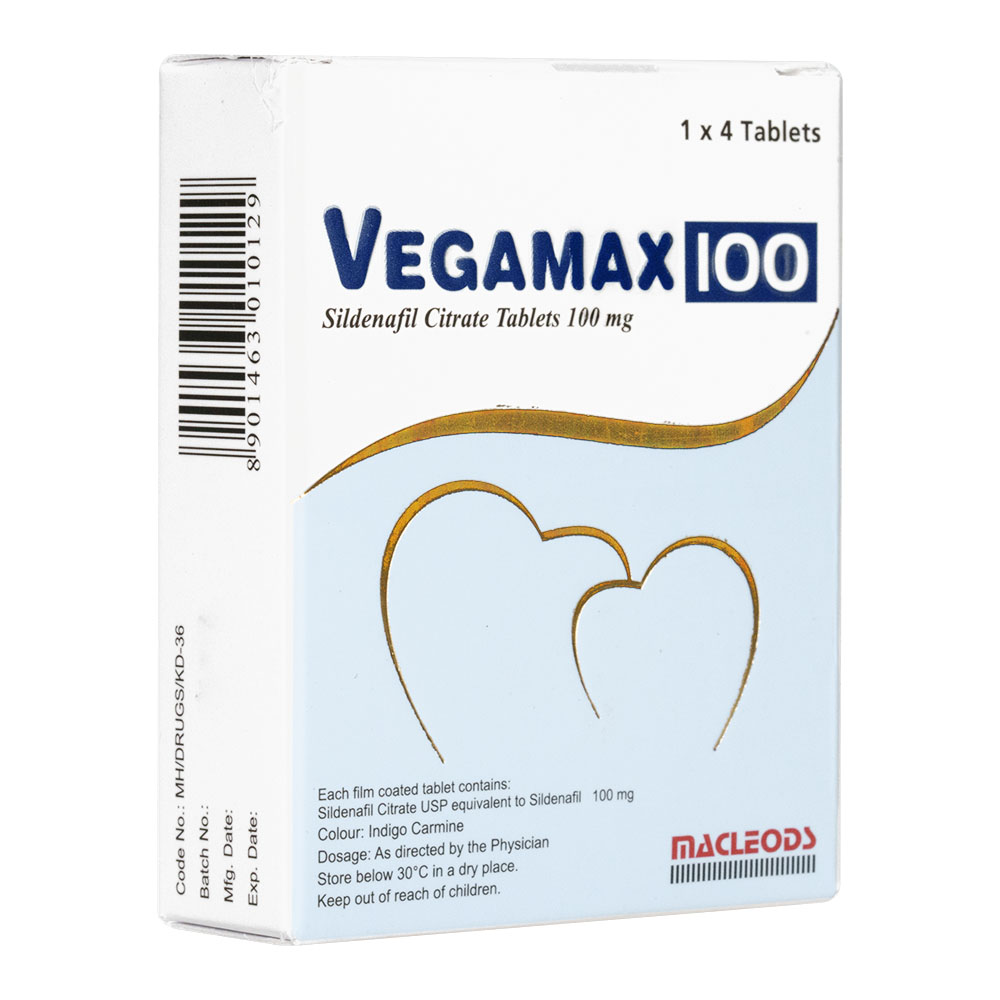 ベガマックス100mg4錠 6箱