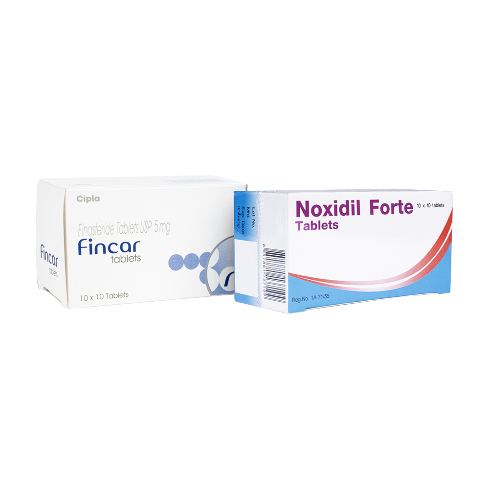 フィンカー100錠+ノキシジル10mg100錠1箱 1セット