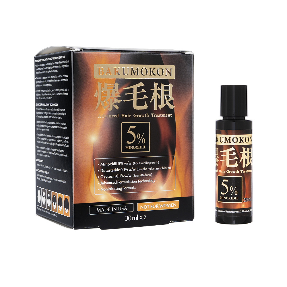 爆毛根ローション[5%]30ml2本[ヤマト便] 1箱