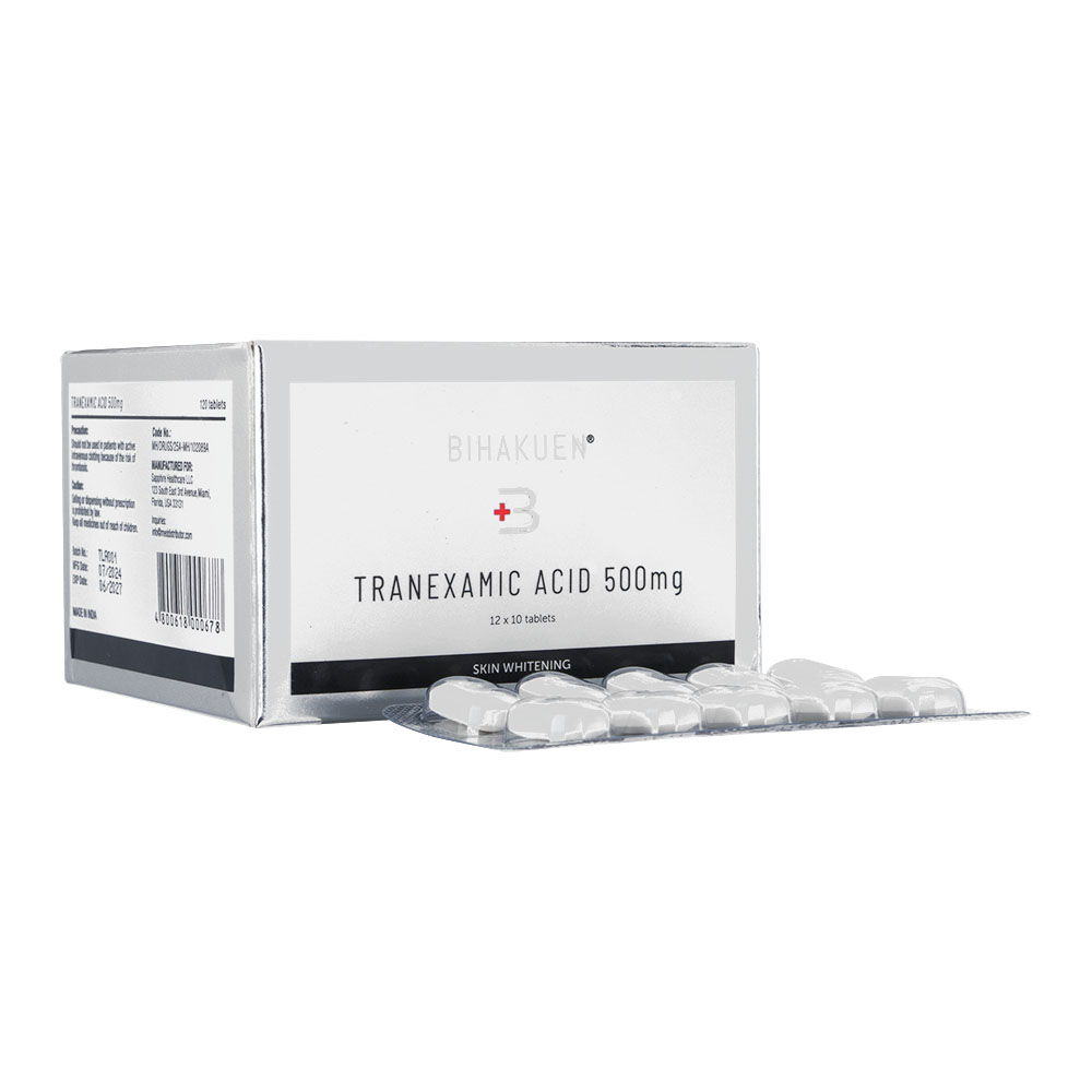 (BIHAKUEN)トラネキサム酸500mg120錠 1箱