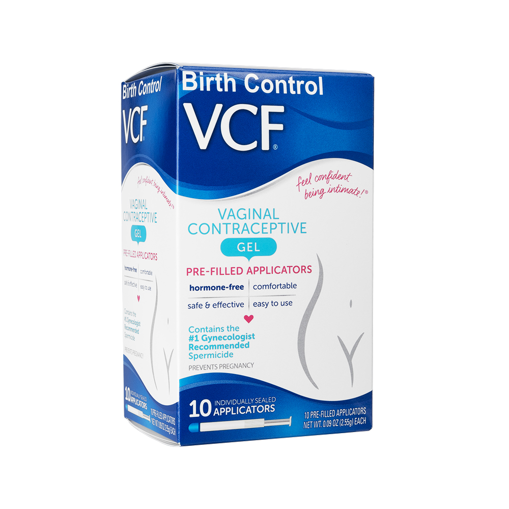 VCF膣用避妊ジェルプレフィルドアプリケーター10本 2箱