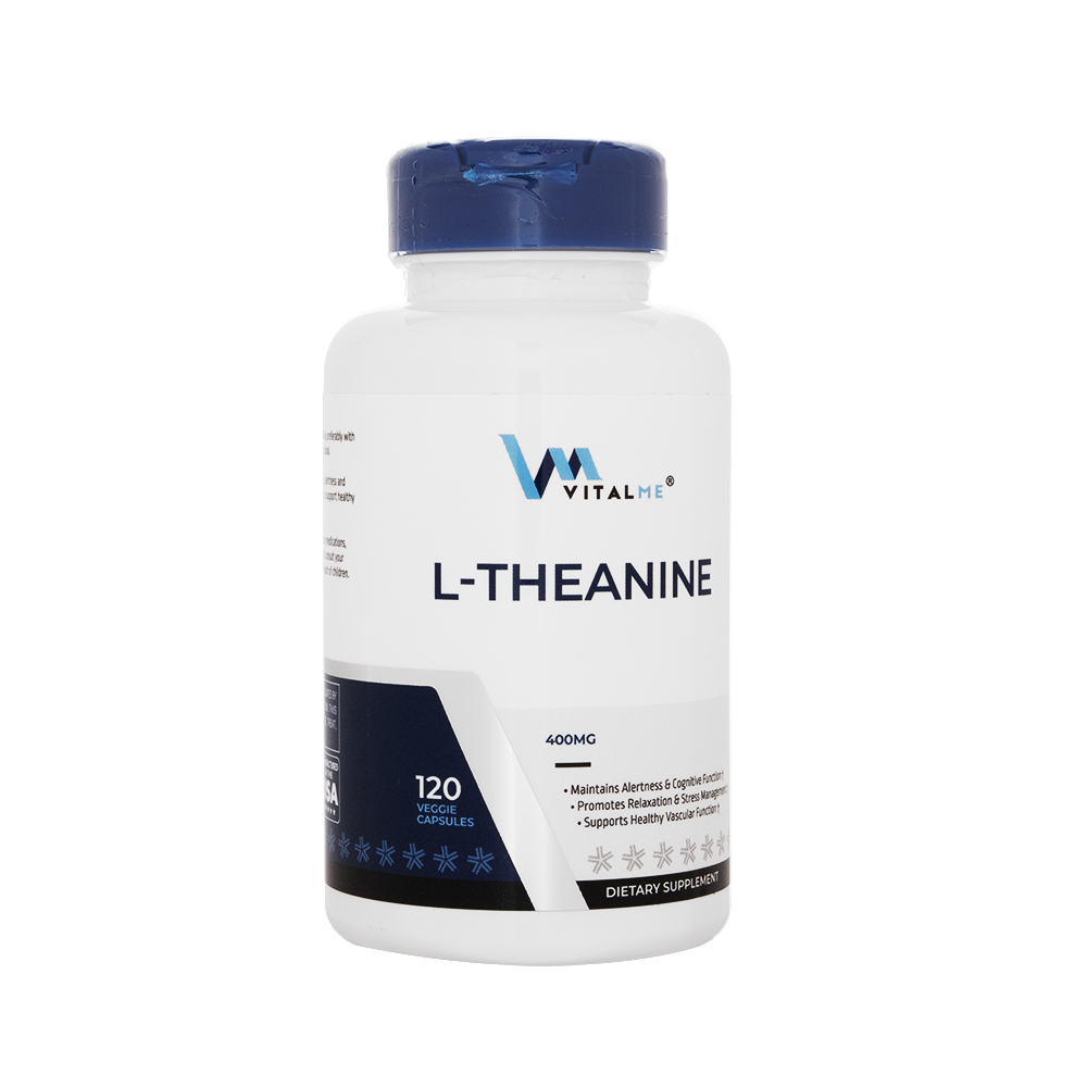 L-テアニン400mg120錠(バイタルミー)2本+1本Free[計3本] 1セット