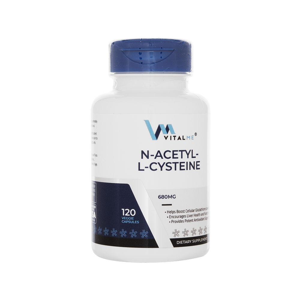 N-アセチルL-システイン680mg120錠(バイタルミー)2本+1本Free[計3本] 1セット