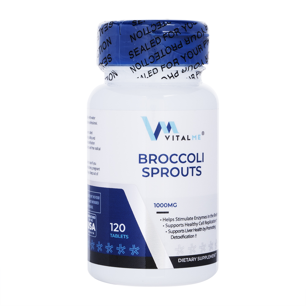 ブロッコリースプラウト1000mg120錠(バイタルミー)2本+1本Free[計3本] 1セット