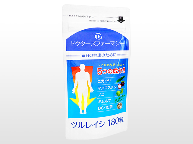 ツルレイシ180粒2袋+1袋Free[計3袋] 1セット