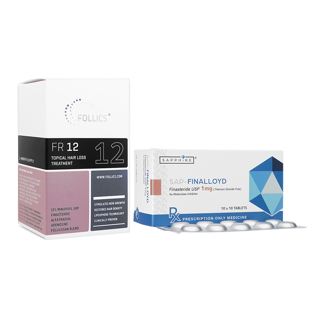 [FR12]1本+SAP-フィナロイド1mg100錠1箱 1セット