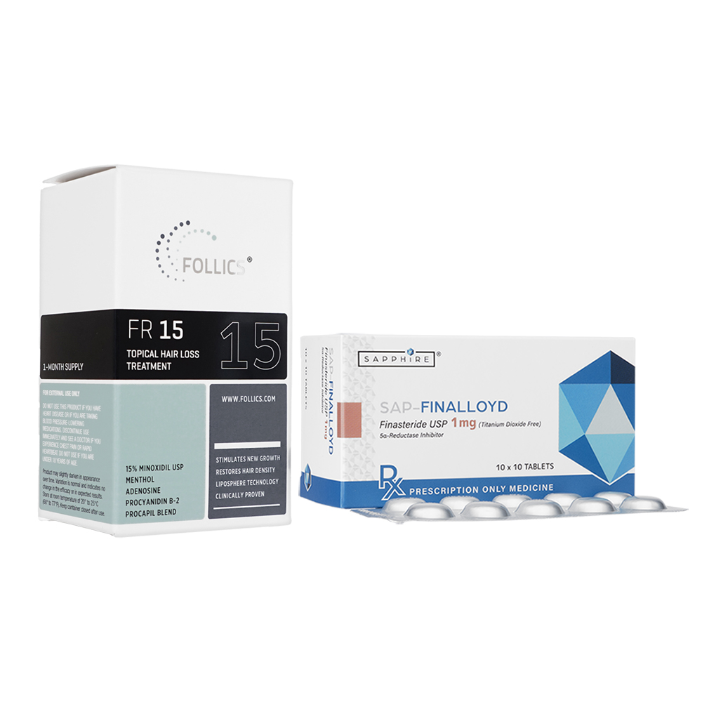[FR15]1本+SAP-フィナロイド1mg100錠1箱 1セット